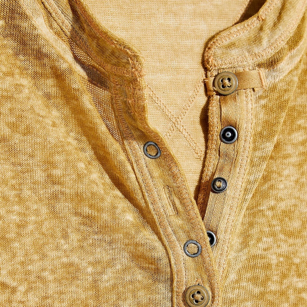 Free People Kia Tee Washed Moss (S) - Picture 3 of 4